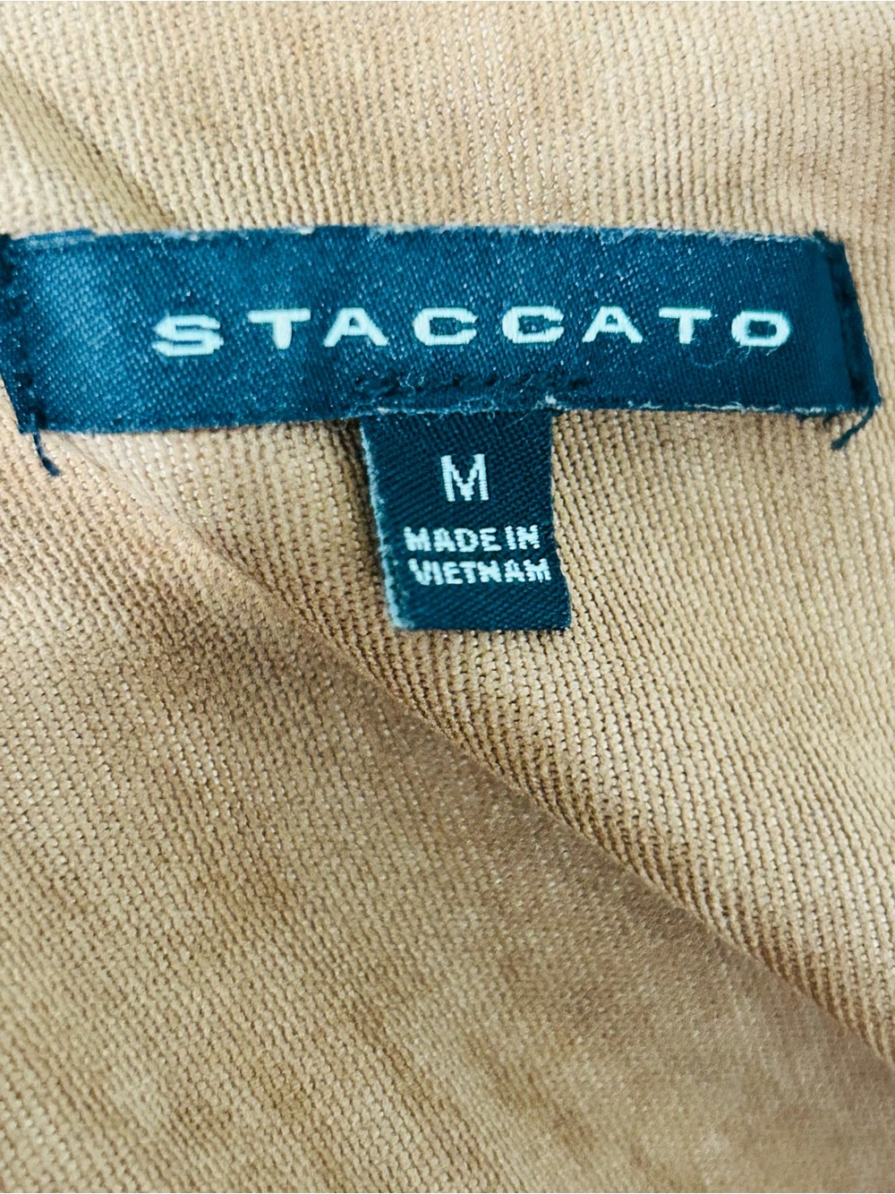 Staccato Rust Tan Drawstring Utility Jacket - Picture 3 of 3